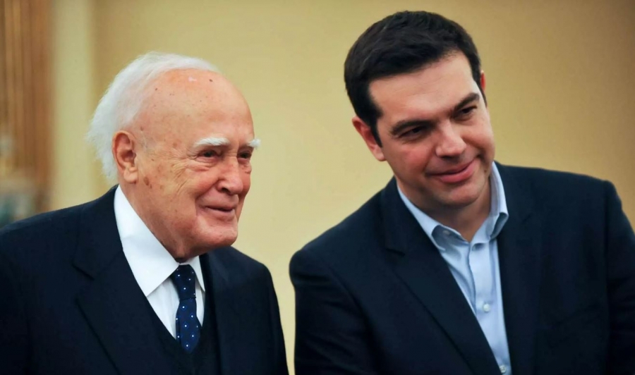 Τσίπρας για Κάρολο Παπούλια: Βαθιά δημοκρατικός, άνθρωπος της πράξης, ταύτισε το εθνικό με το αληθινό