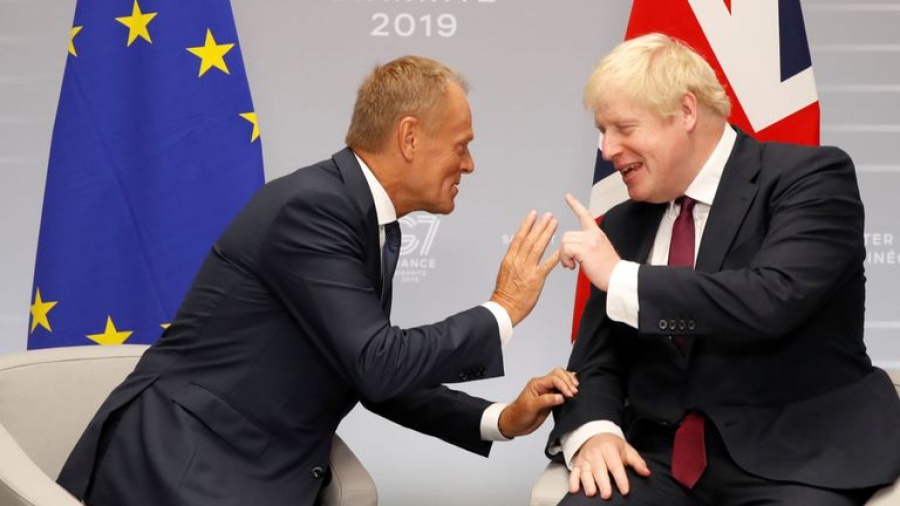 Τελεσίγραφο Johnson σε Tusk: Η Βρετανία θα αποχωρήσει οριστικά από την ΕΕ στις 31 Οκτωβρίου