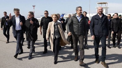 Μητσοτάκης: Οι απειλές Erdogan δεν πέρασαν, περιμένουμε απτή βοήθεια - Μήνυμα ΕΕ: Τα ελληνικά σύνορα είναι τα ευρωπαϊκά