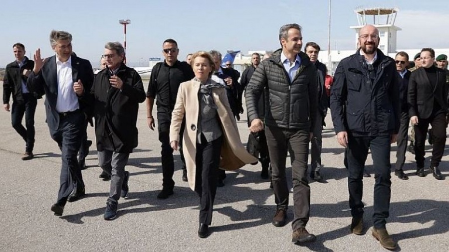 Μητσοτάκης: Οι απειλές Erdogan δεν πέρασαν, περιμένουμε απτή βοήθεια - Μήνυμα ΕΕ: Τα ελληνικά σύνορα είναι τα ευρωπαϊκά