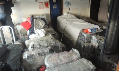 Βραζιλία: Κατασχέθηκαν 3,6 τόνοι κοκαΐνης σε καράβι