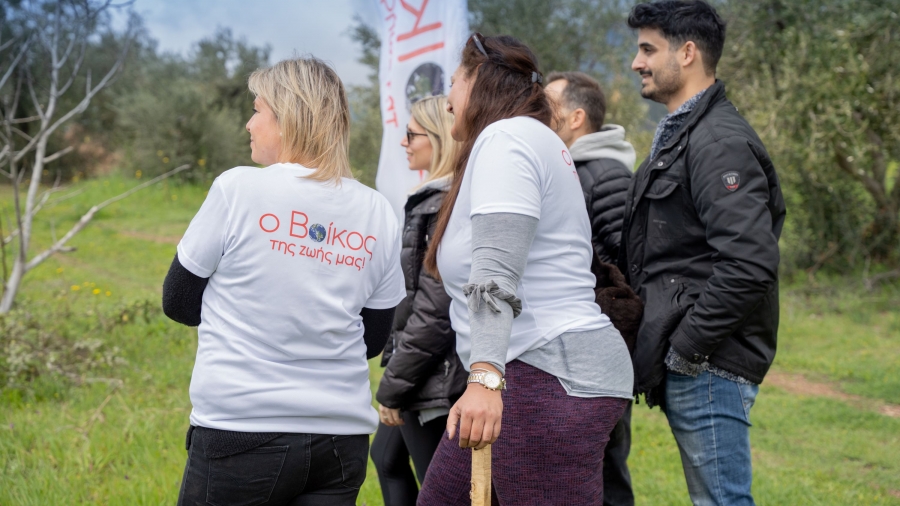 Η Βίκος Α.Ε. γιορτάζει την Ημέρα της Γης φυτεύοντας 1.000 δέντρα  στις κοινότητες της Βόρειας Εύβοιας