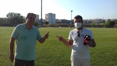 Ο Αντόνιο Μπαντέρας στις εγκαταστάσεις του Ηρακλή για την νέα του ταινία!