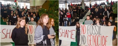 Βέλγιο: Κατάληψη στο πανεπιστήμιο της Γάνδης για τον πόλεμο στη Γάζα