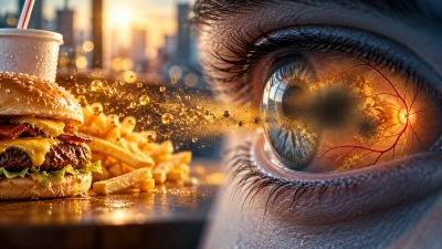 Έρευνα σοκ για το fast food - Εκτός από την καρδιά καταστρέφουν και τα μάτια!
