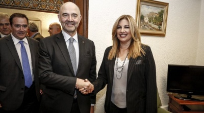 Γεννηματά σε Moscovici: Να ελαφρυνθεί άμεσα το ελληνικό χρέος, να υπάρξει ένα σχέδιο ανάπτυξης