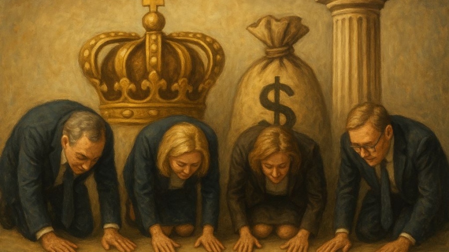 The masks have fallen, the so-called “patriots” are being exposed – Farage, Meloni, and AfD have signed statements of repentance to the elites