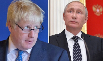 Συγχαρητήρια Putin στον Johnson για την ανάληψη των πρωθυπουργικών του καθηκόντων