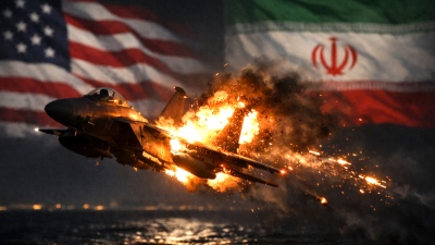 Ιστορική συντριβή ΗΠΑ - Οι Ιρανοί κατέρριψαν F-15 Eagle πάνω από το νησί Qeshm - Βυθίστηκε στον Περσικό Κόλπο (vid)