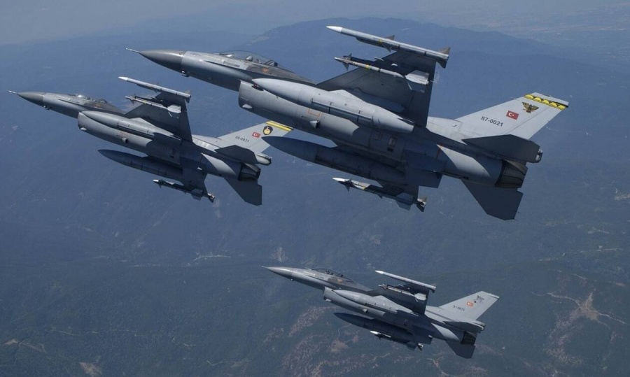Παραβιάσεων συνέχεια και αερομαχίες με τουρκικά μαχητικά στο Αιγαίο