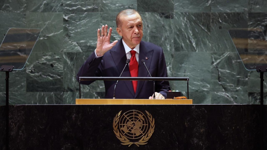 Erdogan στη Νέα Υόρκη: Σε τετραήμερο διπλωματικό πυρετό - Στις 22 Σεπτεμβρίου στο βήμα του ΟΗΕ