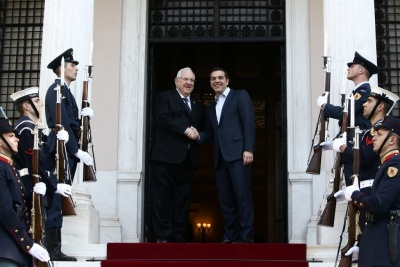 Στη Θεσσαλονίκη Τσίπρας και Rivlin (πρόεδρος Ισραήλ) – Βάζουν το θεμέλιο λίθο για το Μουσείο Ολοκαυτώματος