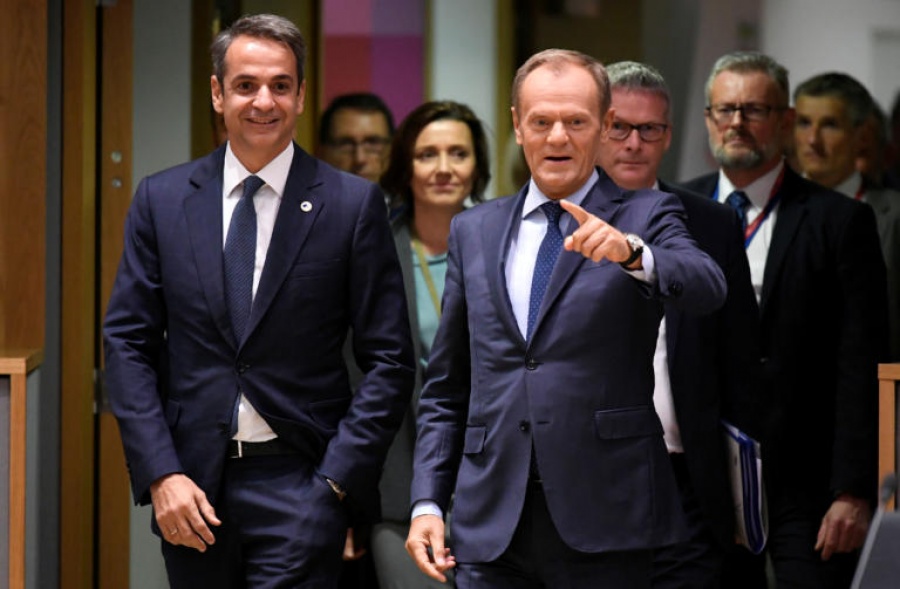 Μητσοτάκης: Η ΕΕ αναγνώρισε ότι η Ελλάδα δεν μπορεί να σηκώσει μόνη της το προσφυγικό βάρος