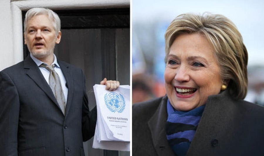 H. Clinton: Ο Assange πρέπει να λογοδοτήσει για όσα έκανε