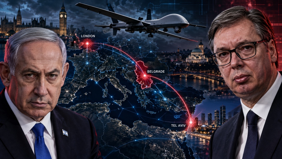 Αποκάλυψη: Έλληνες πίσω από τα ισραηλινά drones - Πώς στήθηκε το μυστικό οπλοστάσιο του Netanyahu στη Σερβία