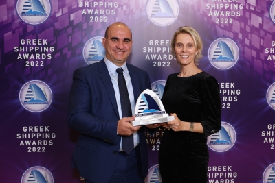 Με το Βραβείο Βιωσιμότητας τιμήθηκε ο Αθανάσιος Πολυχρονόπουλος στα Lloyd’s List - Greek Shipping Awards 2022