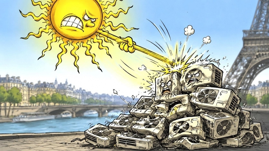 Climate hell in Europe: Thousands dead... but Brussels 