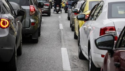 Περιφέρεια Αττικής: Αυξημένη κατά 34,3% η κυκλοφορία οχημάτων τα δύο τελευταία Σαββατοκύριακα
