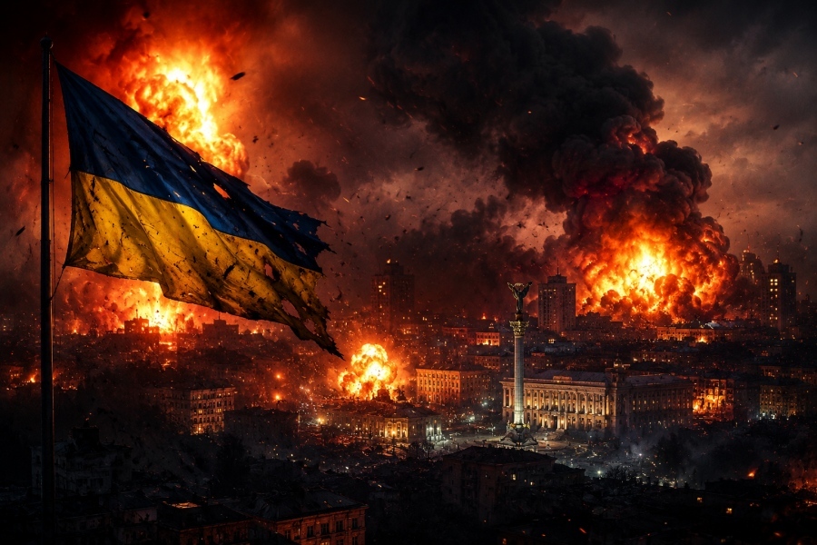 Kyiv: The Russians leveled a classified target - Toxins in the air, NATO members 