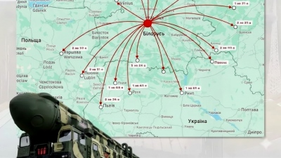 Ύψιστος συναγερμός στην Ουκρανία: Οι Oreshnik έφτασαν στη Λευκορωσία και κλειδώνουν 9 στρατηγικές πόλεις