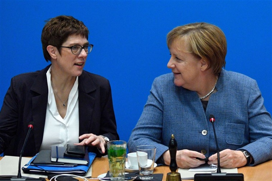 Τριγμοί στο CDU: Η Kramp - Karrenbauer παραιτείται από την ηγεσία, δεν θα διεκδικήσει την καγκελαρία - Απειλείται ο μεγάλος συνασπισμός;