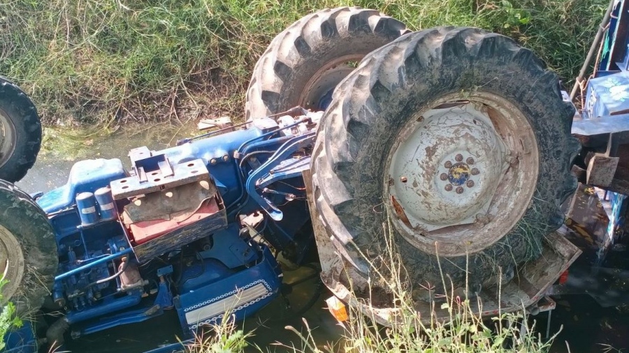 Τραγωδία στο Ηράκλειο - Άντρας καταπλακώθηκε από το τρακτέρ του
