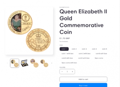 Η Kaspersky εφιστά την προσοχή σε όσους αγοράζουν μέσω διαδικτύου αναμνηστικά προς τιμήν της Βασίλισσας Ελισάβετ