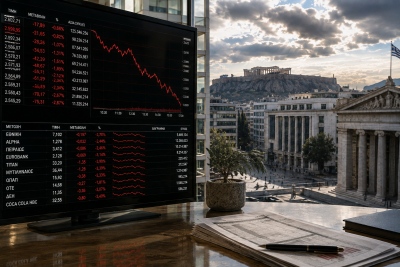 Το θρίλερ στο Περσικό και η ένταση στα ομόλογα επιδρούν στο ΧΑ -0,51% στις 2.616 μον. – Αντέχουν ακόμη οι 2.600 μον.