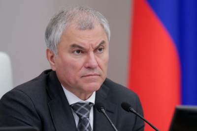 Volodin (πρόεδρος Δούμας Ρωσίας): Κατεχόμενη χώρα από την Δύση η Ουκρανία