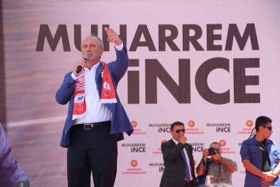 Τουρκία: Χειραγώγηση των Τούρκων πολιτών και των αποτελεσμάτων στις σημερινές (24/6) εκλογές καταγγέλλει ο Ince (CHP)