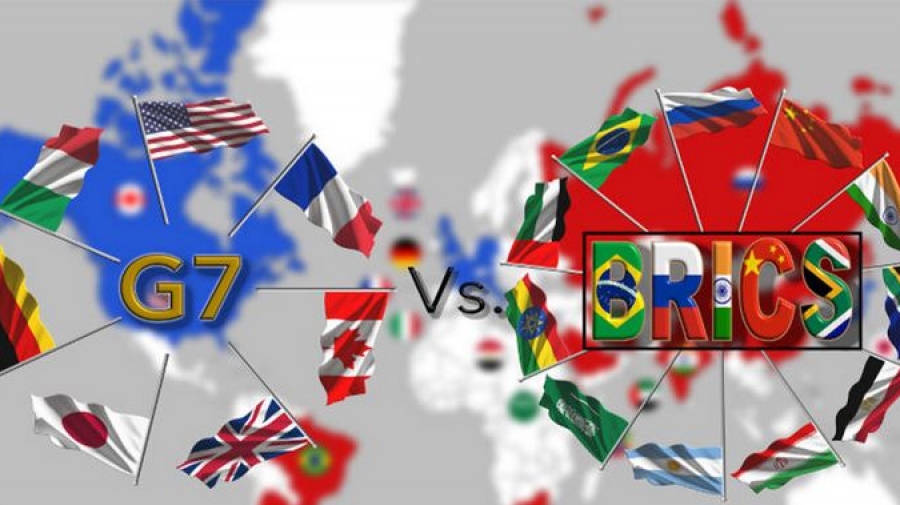 Οι G7 μειώνονται, οι BRICS αυξάνονται