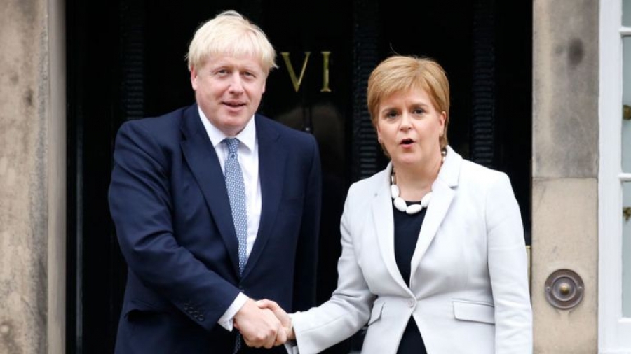 Johnson (Βρετανία): Έκκληση υπέρ της ενότητας του Ηνωμένου Βασιλείου θα απευθύνει σε επίσκεψή του στη Σκωτία