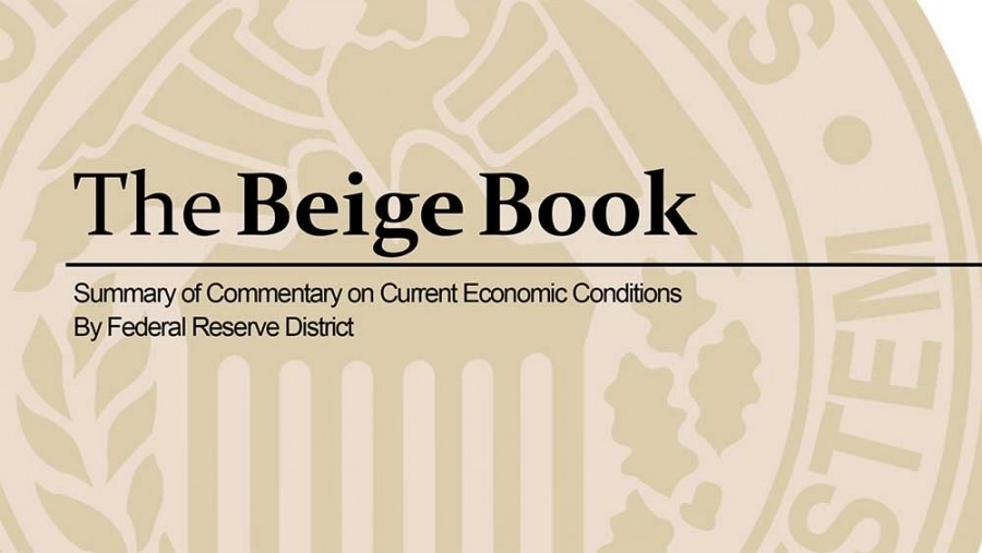 Beige Book (Fed): Μέτρια ανάπτυξη της οικονομικής δραστηριότητας στις ΗΠΑ - Ενίσχυση στις τιμές