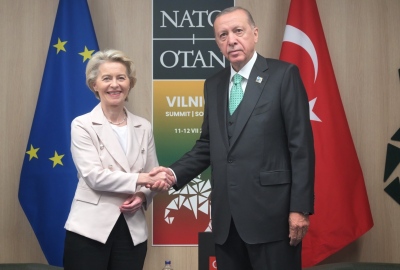 Συνάντηση Von der Leyen - Erdogan για την Συμφωνία της Μαύρης Θάλασσας - Δειλή αναφορά στην ενταξιακή πορεία της Τουρκίας