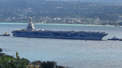 Τύμπανα πολέμου στην Κρήτη - Το USS Gerald R. Ford «δένει» στη Σούδα – Εμπλοκή της Ελλάδας στη σύγκρουση με το Ιράν