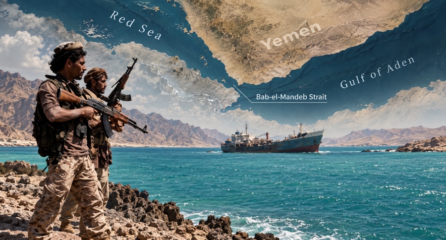Αμόκ – Οι Houthis κλείνουν το Στενό του Bab al-Mandab και τινάζουν την παγκόσμια οικονομία στον αέρα