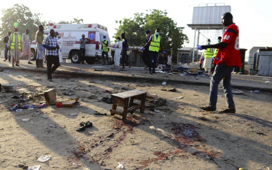 Νιγηρία: Τουλάχιστον 30 νεκροί και 40 τραυματίες σε τριπλή επίθεση αυτοκτονίας στην πόλη Κοντούγκα