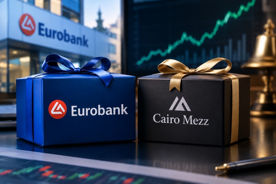 Τα δύο πακέτα σε Eurobank και Cairo Mezz που τράβηξαν την προσοχή στο κλείσιμο της συνεδρίασης
