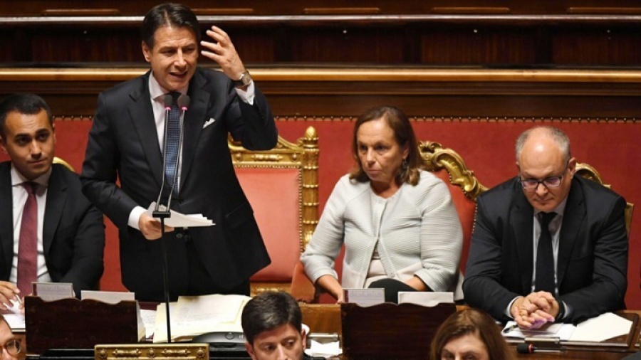 Τελικό πράσινο φως για την νέα κυβέρνηση Conte - Έλαβε την ψήφο εμπιστοσύνης από την Γερουσία