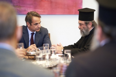 Μητσοτάκης σε κληρικούς: Δεν θα αποδεχθούμε την εργαλειοποίηση των χιλιάδων κληρικών από τον Τσίπρα