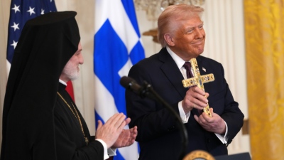 Συγκλονιστικές στιγμές στον Λευκό Οίκο: Ο Trump τίμησε την επανάσταση του 1821 - Αποθέωσε και τους αρχαίους Έλληνες μπροστά στους Ομογενείς