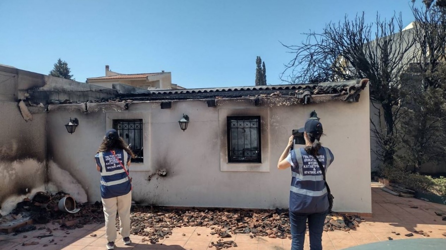 Αυτοψίες και καταγραφή ζημιών από τις πυρκαγιές σε Αχαΐα, Πρέβεζα, Χίο και Ζακύνθο - Kαταβολή αποζημιώσεων πριν τα τέλη Αυγούστου