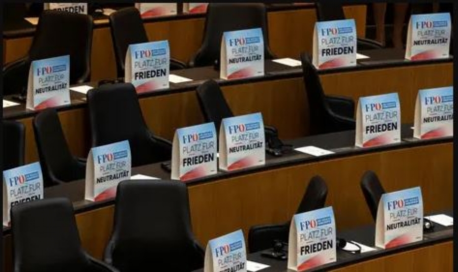 Αυστρία: Διαμαρτυρία για Zelensky - Αποχώρηση βουλευτών εν μέσω ομιλίας του στη Βουλή