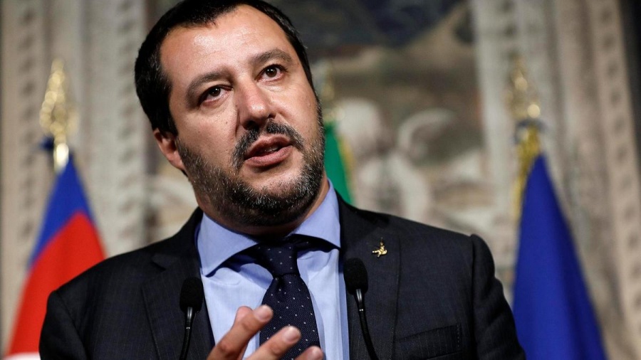 Σκληρή κριτική Salvini κατά ΕΕ και Τουρκίας για το μεταναστευτικό και τα 6 δισ στήριξης
