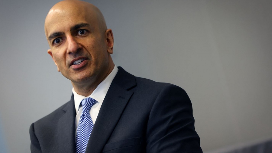 Κατά των μειώσεων επιτοκίων από τη Fed, ο Kashkari: Χρειάζονται ακόμα πολλοί μήνες θετικών εξελίξεων στον πληθωρισμό
