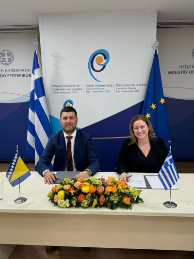 H Enterprise Greece υπέγραψε Μνημόνιο Συνεργασίας (MoU) με τον ομόλογο οργανισμό της Βοσνίας – Ερζεγοβίνης