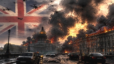 British troops simulate drone strikes on St. Petersburg from Estonia as Moscow threatens nuclear retaliation