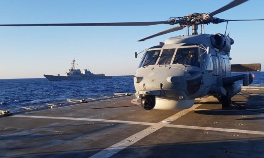 Κοινή αεροναυτική άσκηση Κύπρου, Ελλάδας, Γαλλίας - Από 26 έως 28 Αυγούστου