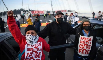ΗΠΑ: Η αστυνομία διέλυσε την κινητοποίηση κατά του Ισραήλ στην Bay Brigde του Σαν Φρανσίσκο
