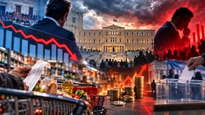 Δημοσκόπηση κόλαφος για Μαξίμου - Η ακρίβεια «καίει» τη ΝΔ, σταθερά στη Βουλή ο Κασιδιάρης - Σοκ για Τσίπρα